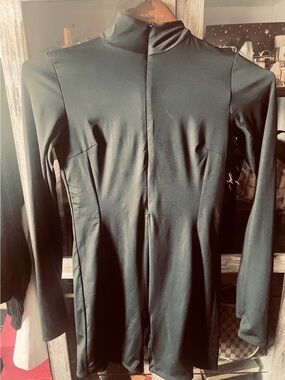 lululemon athletica Black Long-Sleeve Zip-Front Top